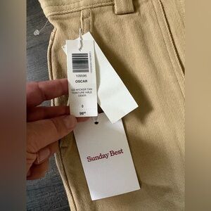 Sunday Best Tan Cargo Pants with Patch Pockets
